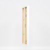 Effect houten lijst Profiel 35 wit 10,5x14,8 cm ontspiegeld glas