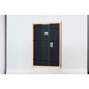 Effect houten lijst profiel 38 bruin 10,5x14,8 cm normaal glas