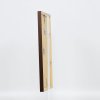 Effect houten lijst profiel 33 wengé 10,5x14,8 cm normaal glas