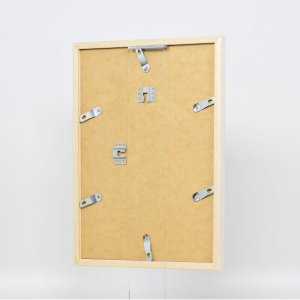 Effect houten lijst Profiel 33 wit 10,5x14,8 cm ontspiegeld glas