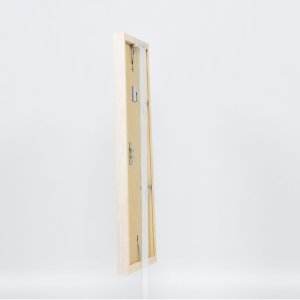 Effect houten lijst Profiel 33 wit 10,5x14,8 cm ontspiegeld glas