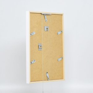 Effect houten lijst Profiel 35 wit 10,5x14,8 cm normaal glas + afstandhouder