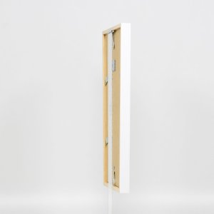 Effect houten lijst Profiel 35 wit 10,5x14,8 cm normaal glas + afstandhouder