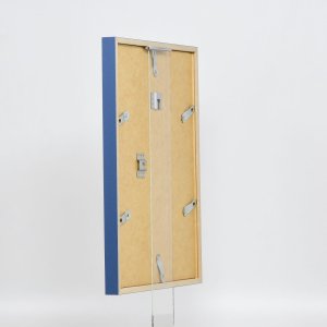 Effect houten lijst Profiel 35 blauw 10,5x14,8 cm normaal glas + afstandhouder