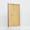 Houten lijst Top Cube 10,5x14,8 cm platina museumglas