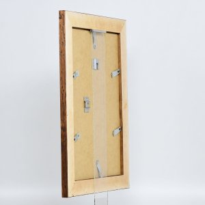 Effect houten lijst 2400 bruin 10,5x14,8 cm Antireflecterend glas