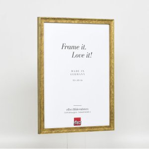 Effect houten lijst profiel 2070 museum glas 10,5x14,8 cm goud