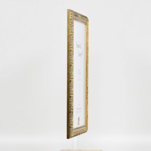 Effect houten lijst profiel 94 goud 10,5x14,8 cm museum glas