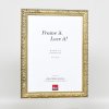 Effect houten lijst profiel 94 goud 10,5x14,8 cm museum glas