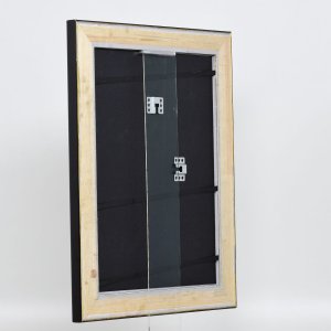 Effect houten lijst profiel 95 zwart 10,5x14,8 cm normaal glas