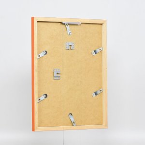 Houten lijst Top Cube 13x13 cm oranje normaal glas