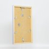 Houten lijst Top Cube 13x13 cm zilver antireflecterend glas