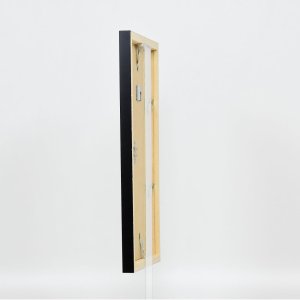 Houten lijst Top Cube 13x18 cm zwart normaal glas