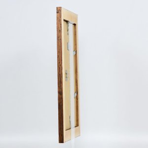 Effect houten lijst 2400 bruin 13x18 cm Normaal glas