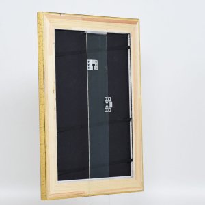 Effect houten lijst profiel 95 goud 13x18 cm normaal glas