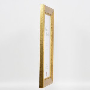 Effect houten lijst profiel 95 goud 13x18 cm normaal glas