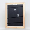 Effect houten lijst profiel 95 zilver 13x18 cm anti-reflecterend glas