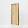 Houten lijst Top Cube 14,8x21 cm platina normaal glas