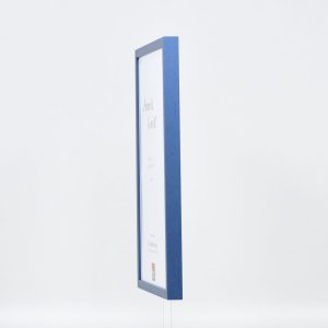 Effect houten lijst profiel 35 blauw 14,8x21 cm anti-reflexglas