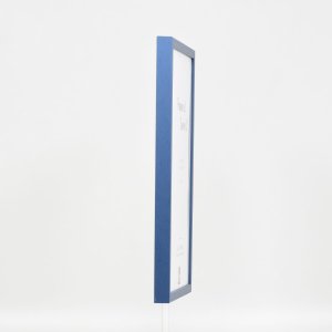 Effect houten lijst profiel 35 blauw 14,8x21 cm anti-reflexglas