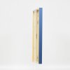 Effect houten lijst profiel 35 blauw 14,8x21 cm anti-reflexglas