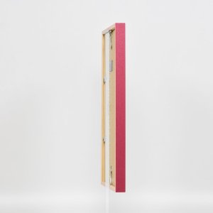 Effect houten lijst profiel 35 rood 14,8x21 cm normaal glas + afstandhouder