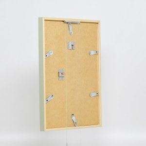 Effect houten lijst profiel 35 groen 14,8x21 cm normaal glas + afstandhouder