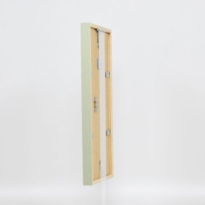 Effect houten lijst profiel 35 groen 14,8x21 cm normaal glas + afstandhouder