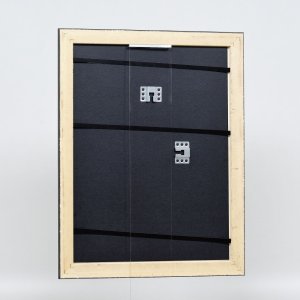 Glad houten lijst Profiel 94 zwart 14,8x21 cm antireflecterend glas