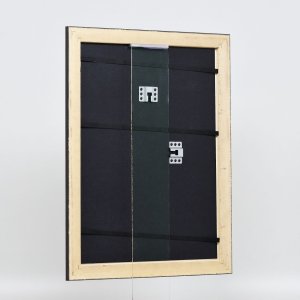 Glad houten lijst Profiel 94 zwart 14,8x21 cm antireflecterend glas