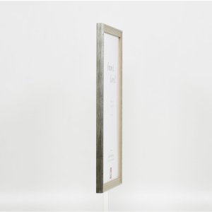 Effect houten lijst profiel 2070 Museum glas 14,8x21 cm zilver