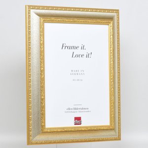 Effect Barok Fotolijst Profiel 31 zilver 14,8x21 cm Museum glas