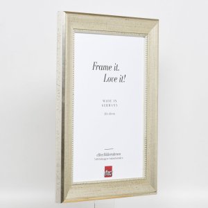 Effect houten lijst profiel 95 zilver 14,8x21 cm normaal glas