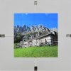 Dubbele glazen fotohouder 15x20 cm anti-reflecterend glas