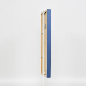 Effect houten lijst profiel 35 blauw 15x20 cm normaal glas + afstandhouder