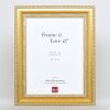 Effect Barok Fotolijst Profiel 31 goud 15x20 cm Museum glas