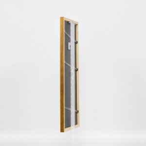 Effect houten lijst profiel 22 bruin-goud 18x24 cm Anti-reflecterend glas