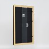 Effect houten lijst profiel 21 notenbruin 18x24 cm Normaal glas