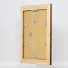 Gladde houten lijst 2400 bruin 18x24 cm antireflecterend glas