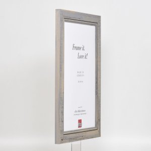 Effect Massief houten fotolijst 2240 grijs 18x24 cm Normaal glas