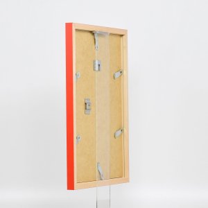 Houten lijst Top Cube 18x27 cm rood normaal glas