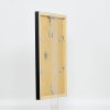 Houten lijst Top Cube 18x27 cm zwart normaal glas