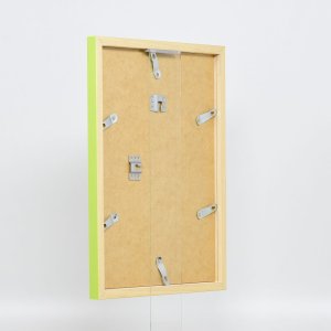 Houten lijst Top Cube 18x27 cm groen normaal glas