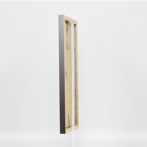 Houten lijst Top Cube 18x27 cm platina normaal glas