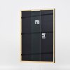 Effect houten lijst profiel 23 notenbruin 18x27 cm Anti-reflecterend glas