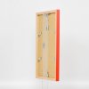 Houten lijst Top Cube 18x27 cm rood museumglas