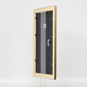 Effect houten lijst profiel 94 goud 18x32 cm normaal glas