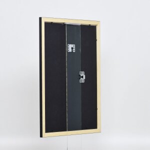 Effect houten lijst profiel 2210 zwart 20x30 cm antireflecterend glas