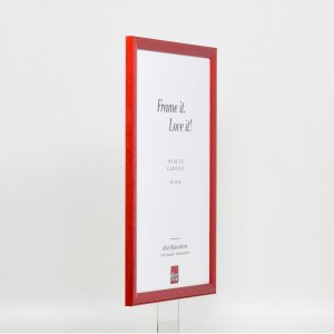 Effect houten lijst Profiel 89 rood 20x30 cm Museum glas