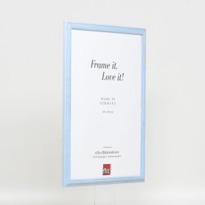 Effect houten lijst profiel 32 blauw 21x29,7 cm normaal glas